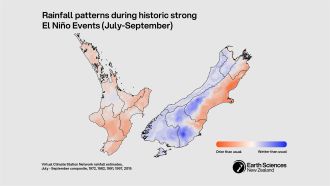 El Nino historic spring rainfall