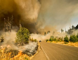 Increasing wildfires as a result of climate change made a stark contribution to the world's air pollution in 2024, according to a report from the World Meteorological Organization (WMO). The report looks at last year's air pollution sources and trends, and the WMO says while mitigation strategies are driving reduction in pollution in some areas, many of last year's major air pollution events were a result of wildfires and the impact of fires is likely to increase as the climate warms. They say air pollution and climate change are closely linked issues as they have the capacity to fuel each other.