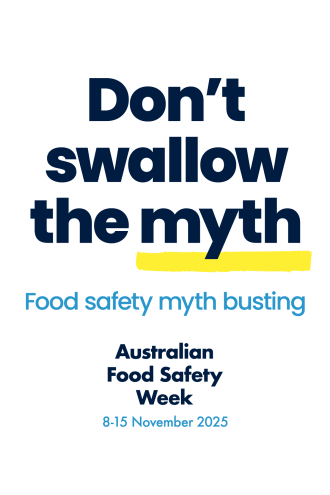 Food Safety Mythbusting logo