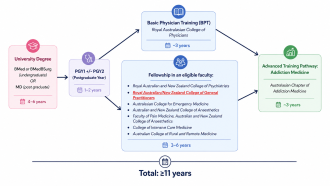 Figure 1: Pathway to becoming an AM specialist 