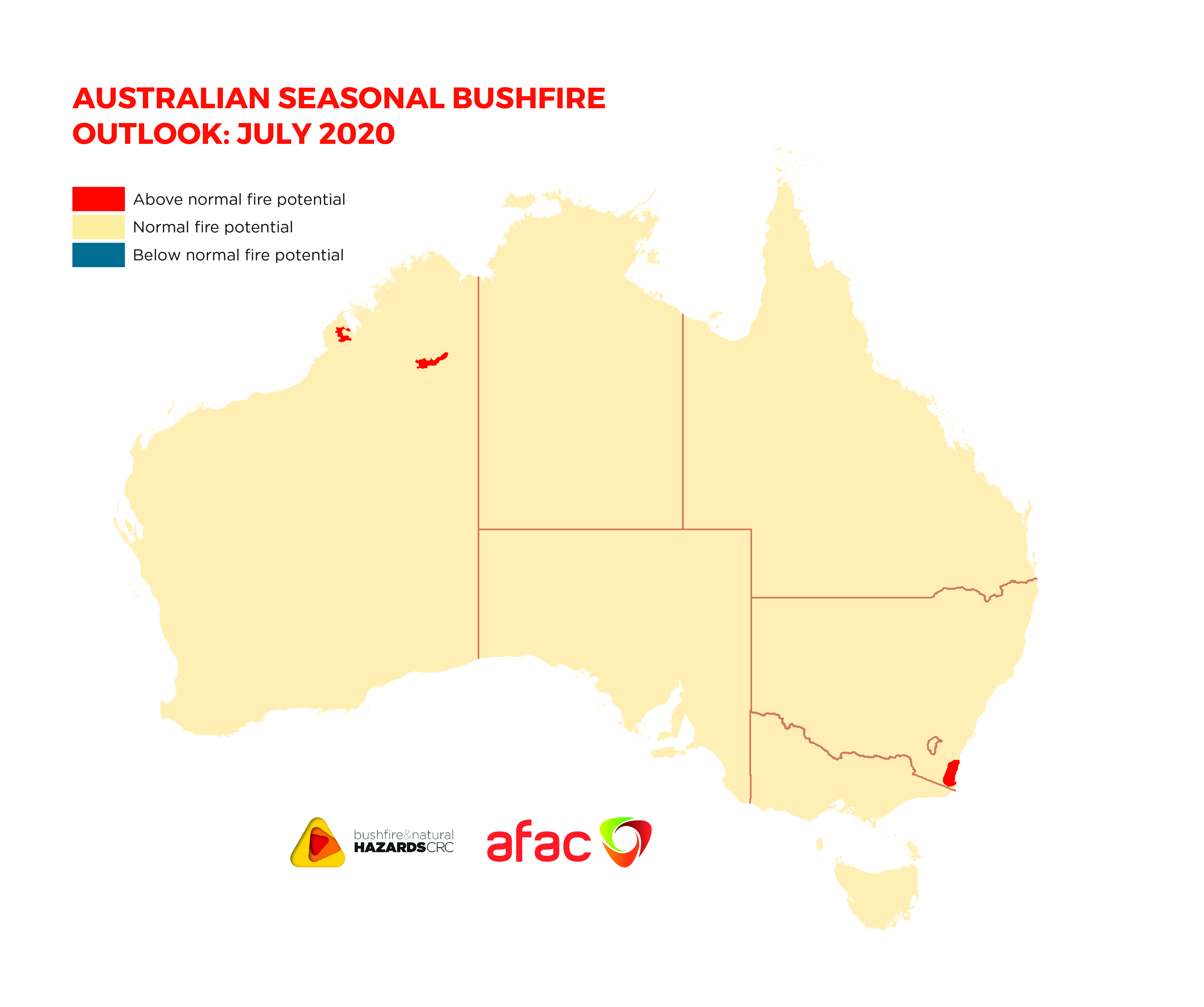 Australian Seasonal Bushfire Outlook: July 2020