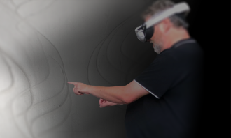 Griffith researchers built and tested a digital archaeology framework to learn more about the ancient humans who created one of the oldest forms of rock art, finger fluting .Finger flutings are marks drawn by fingers through a soft mineral film called moonmilk on cave walls. Experiments were conducted - both with adult participants in a tactile setup and using VR headsets in a custom-built program - to explore whether image-recognition methods could learn enough from finger-fluting images made by modern people to identify the sex of the person who created them. Finger flutings appear in pitch dark caves across Europe and Australia. The oldest known examples in France have been attributed to Neanderthals around 300,000 years ago.