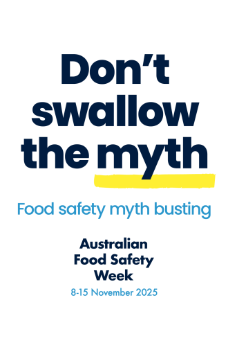 Australian Food Safety Week Poster