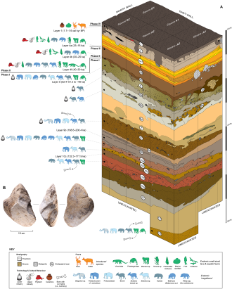 Excavation layers