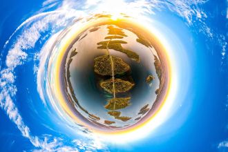 Protecting Our Planet winner: A Bridge Between Past and Present. 