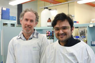 Dr Chuck (Charles) Bailey and Dr Bijay Dhungel