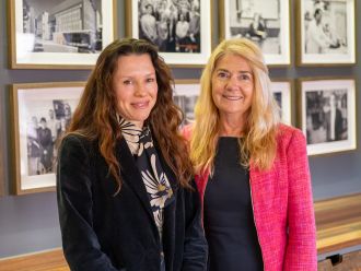 QUT researchers Dr Kerri Gillespie (left) and Professor Selena Bartlett