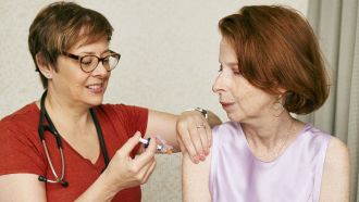 A series of papers comparing high dose flu vaccines with standard doses has found they may have benefits for those over 65. One large study in Denmark found a trend towards high dose vaccines being better at preventing hospitalisations, although the results were not statistically significant, while a second study in Spain found a significant benefit for high-dose flu vaccines. When the results of the two similar studies were put together and analysed, there was a significant reduction in influenza or pneumonia hospitalisations with high dose vaccines. A fourth study, which analysed the Danish data, also found that the risk of myocarditis or pericarditis waslower among people taking the high dose vaccine.