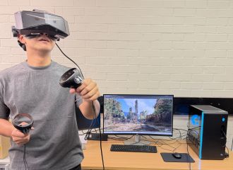 VR user