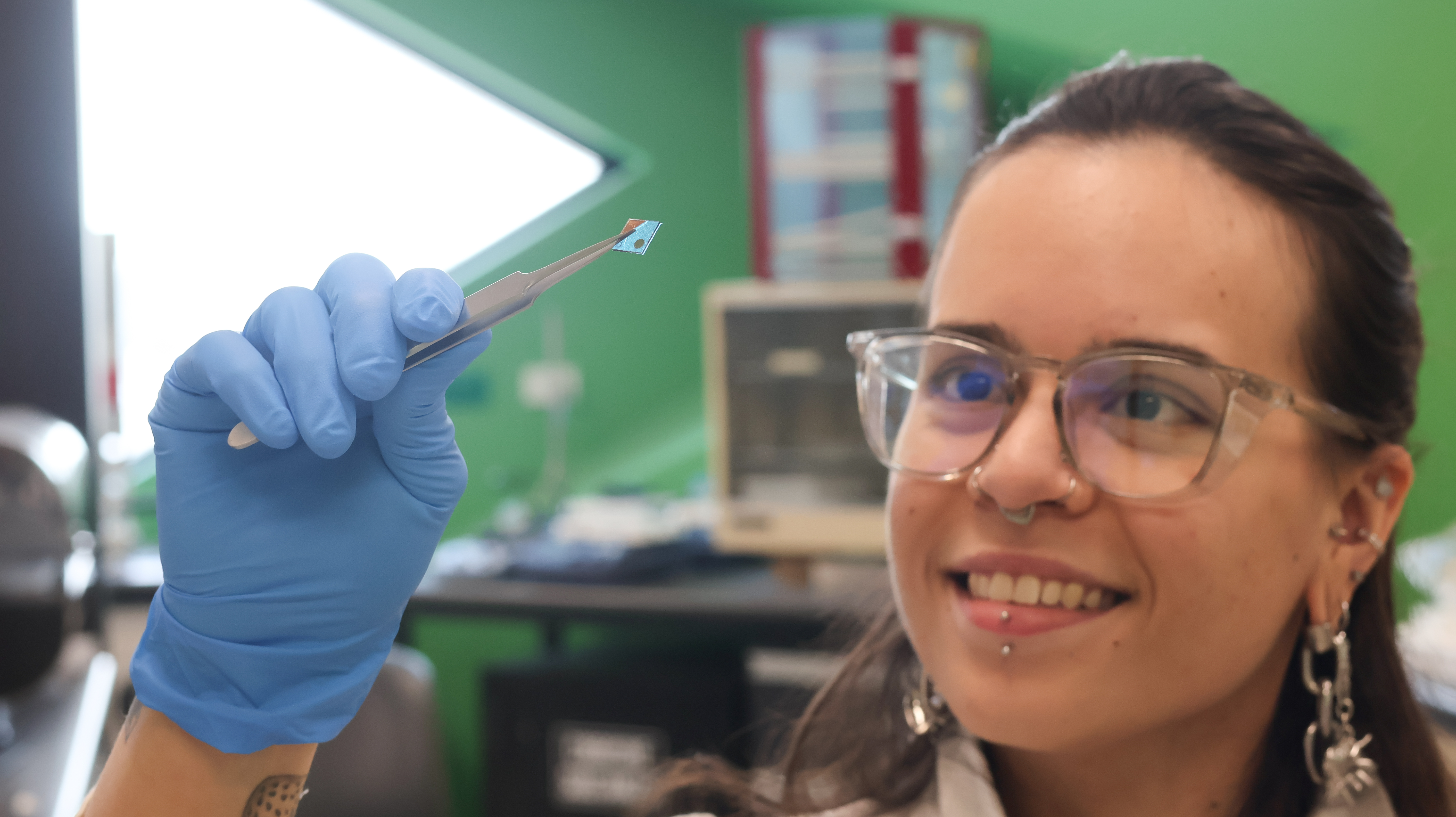 PhD candidate Luiza Aguiar do Nascimento.