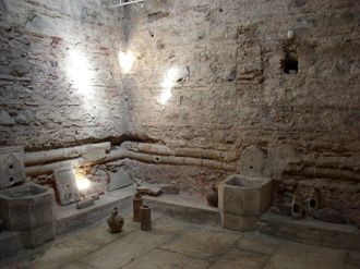 Remains of Shifte Hammam, Skopje, North Macedonia