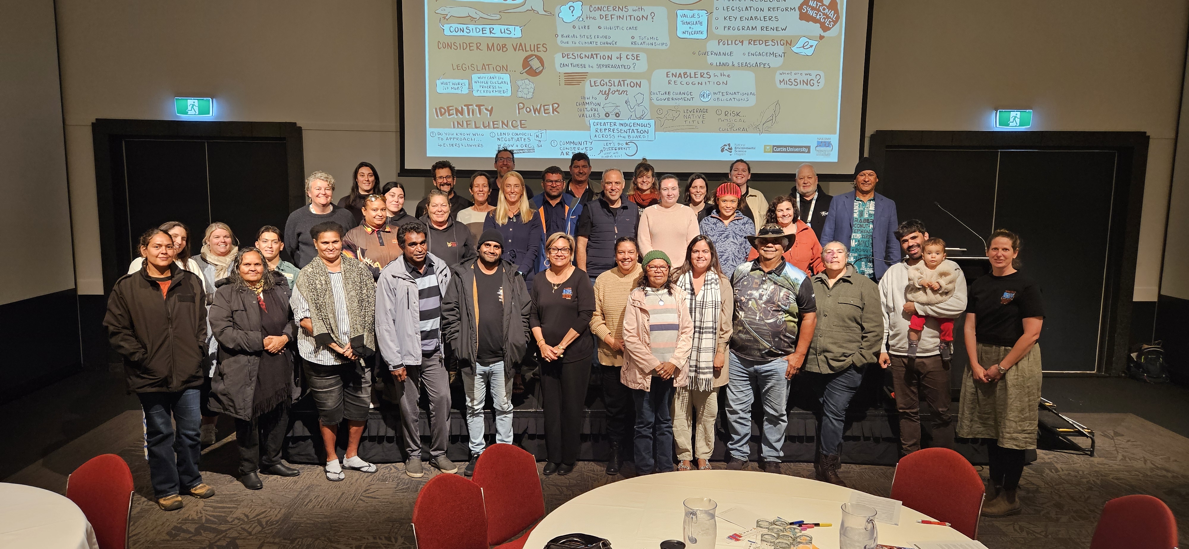 300 individuals were engaged in the workshops over a 12-month period. Photo supplied by National Environmental Science Program