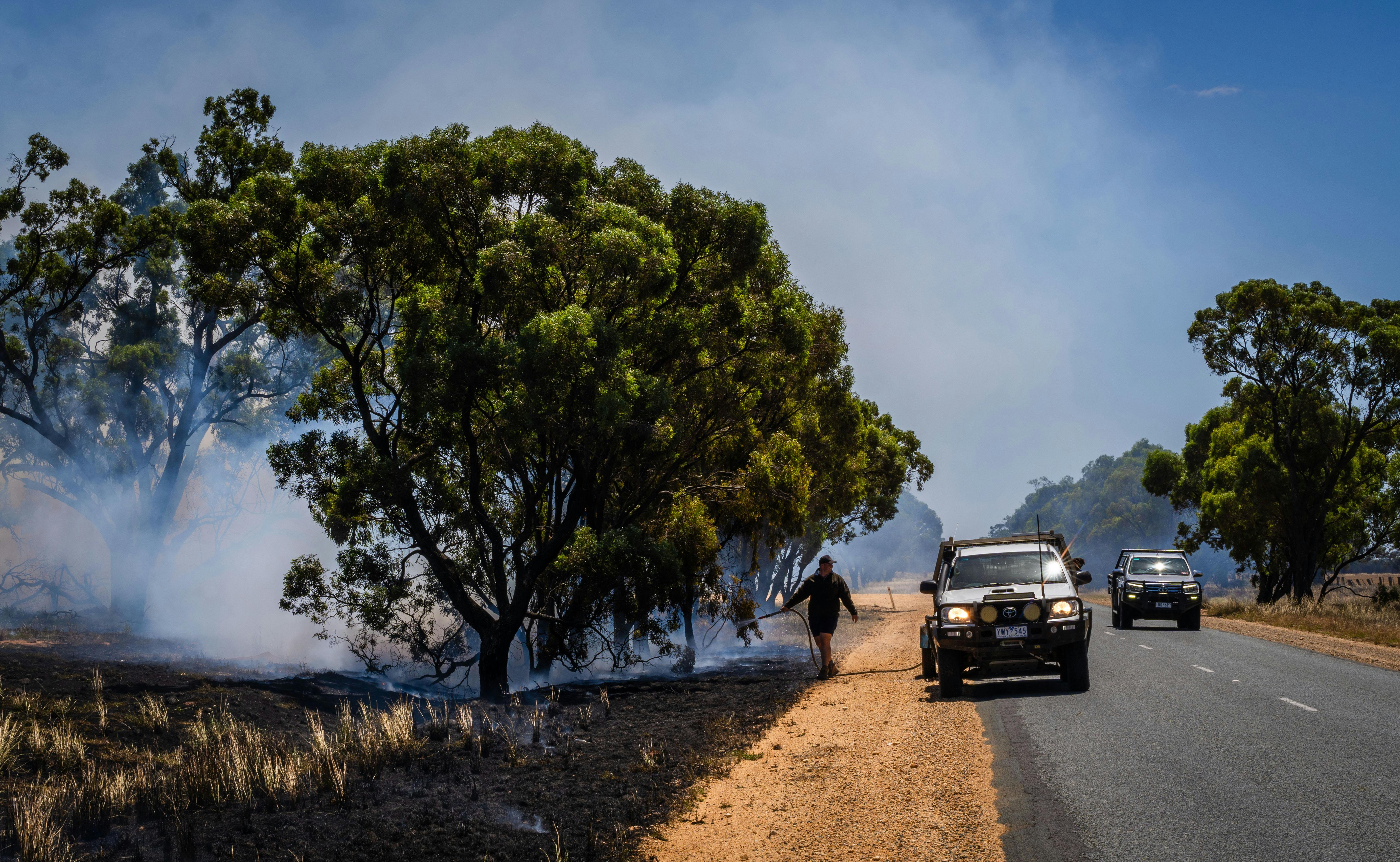 Firefighting Efforts in the Australian Outback