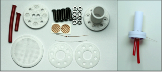Components for the gas-diffusion electrode