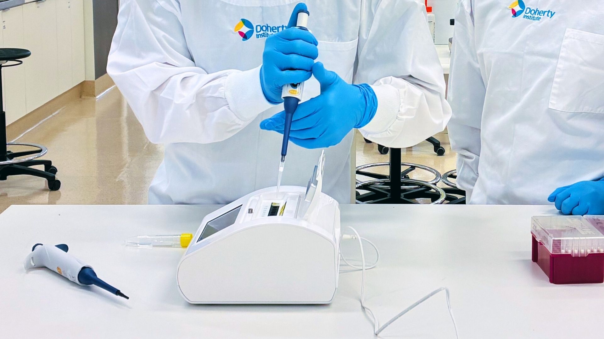 Credit: Doherty Institute. World-first portable point-of-care test for four common sexually transmitted infections at once, in under an hour