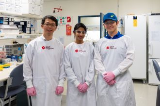 Lead researchers from QIMR Berghofer's NCSTAR