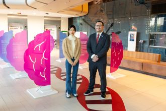 PhD candidate Fangyuan Cao & Associate Professor Miguel Renteria