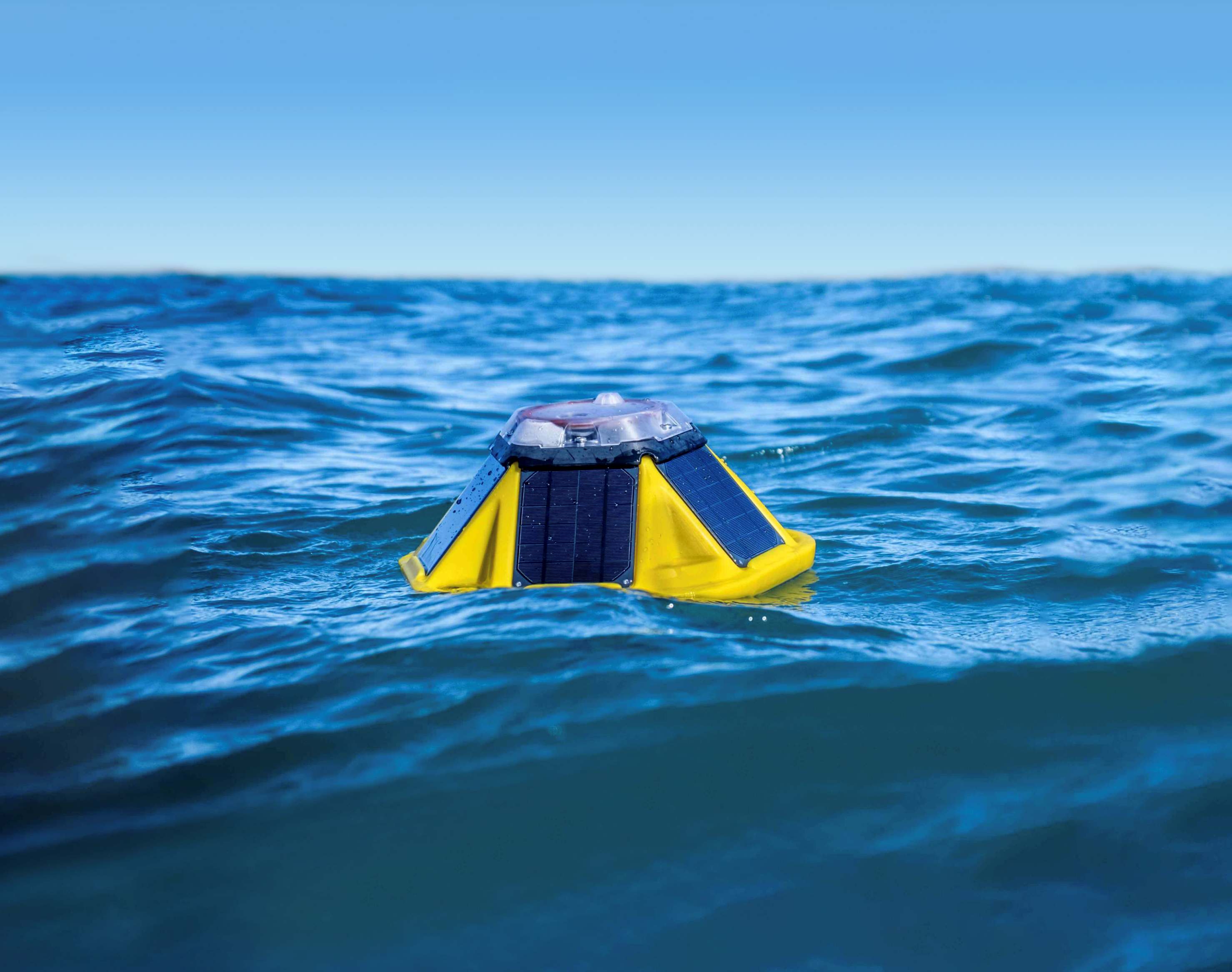 Buoys from Sofar provided data from around the globe for research into waves. Supplied by Sofar
