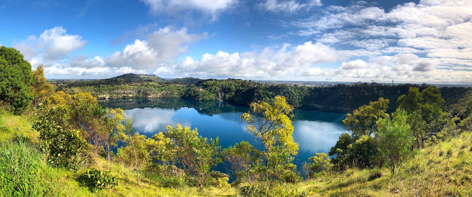 Blue Lake. Warwar, Mount Gambier (Berrin). Source: Heather Handley