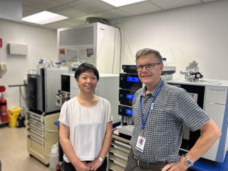 Dr Jing Jing Wang and Professor Tom Gordon, Flinders University