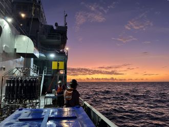 Scientific operations aboard R/V Thomas G. Thompson