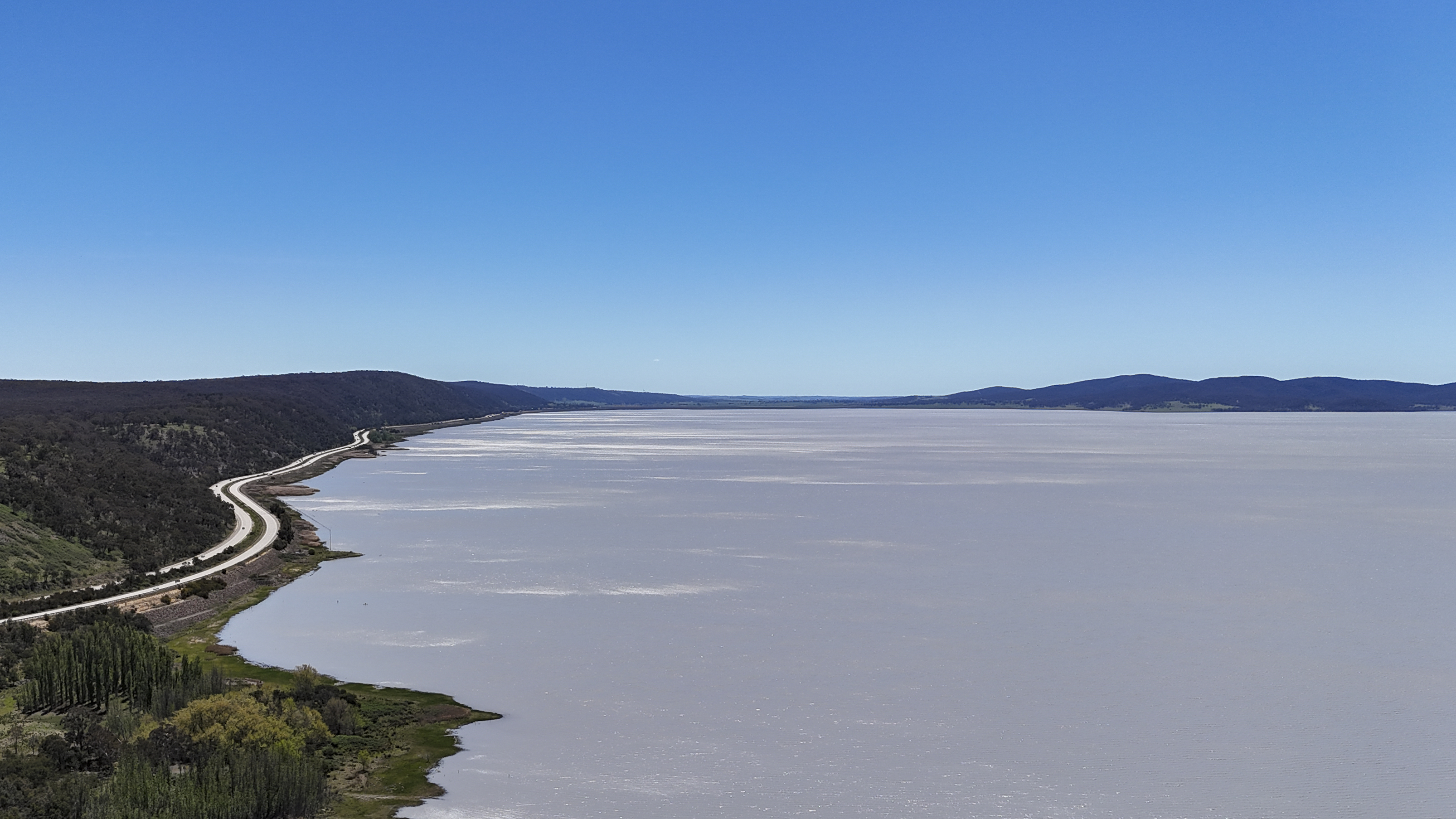 ANU researchers have created the first detailed picture of Lake George's fault zone, allowing them to better study its structure and seismic characteristics. Photo: Jamie Kidston/ANU