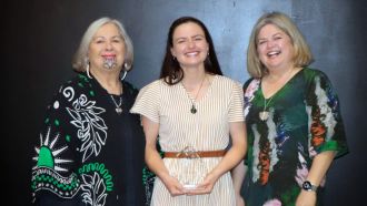 Dr Tess Moeke-Maxwell, Eillish Satchell, Dr Natalie Anderson