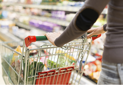 Supermarket trolley