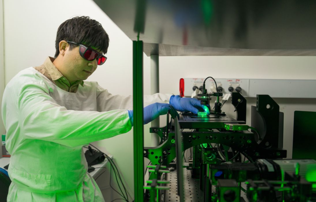 Dr Daniel Lim of the John Curtin School of Medical Research. Photo: Nic Vevers/ANU