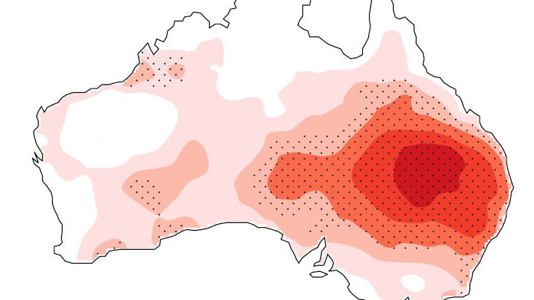 Anomalous Australian climate conditions during the nine polar vortex weakening years