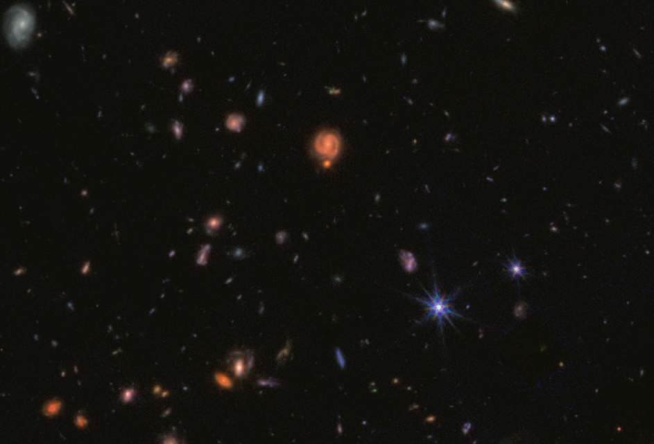 Story by Steven Mew, The Australian Science Media Centre. The Cosmic Evolution Early Release Science Survey 3 (Credit CEERS; Finkelstein et al. 2023)