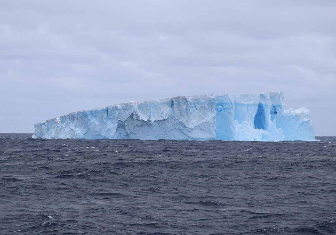 An iceberg near Cape Darnley, Antarctica. Image: Sienna Blanckensee