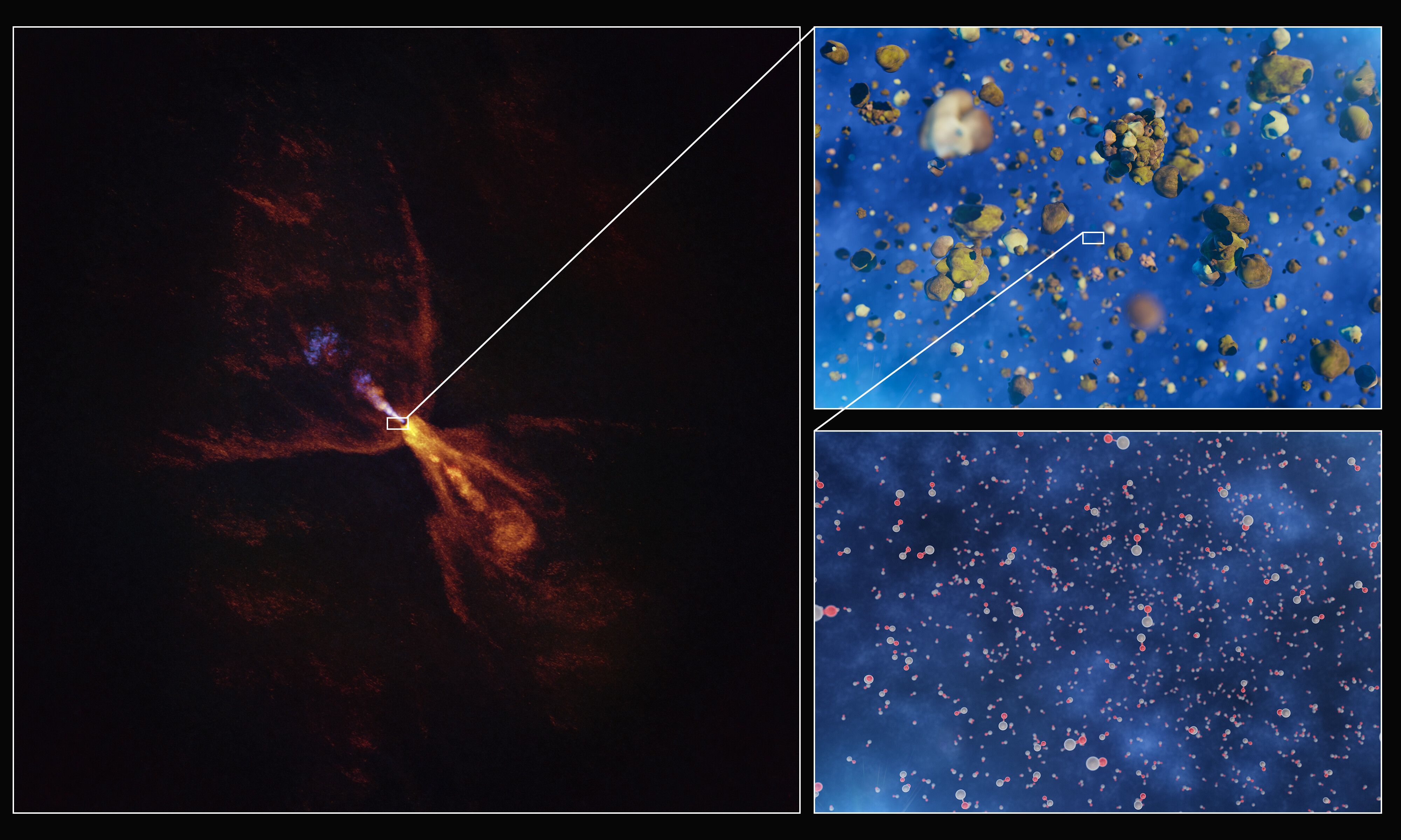 ESO/L. Calçada/ALMA(ESO/NAOJ/NRAO)/M. McClure et al.