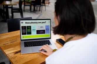 'How phoney are you?' web resource