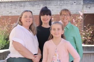 Simone Hewitt, Kathy Viljoen, Harriet Hewitt and Janet Beilby