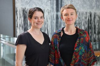 Dr Kylie James and Dr Jacqueline Tearle