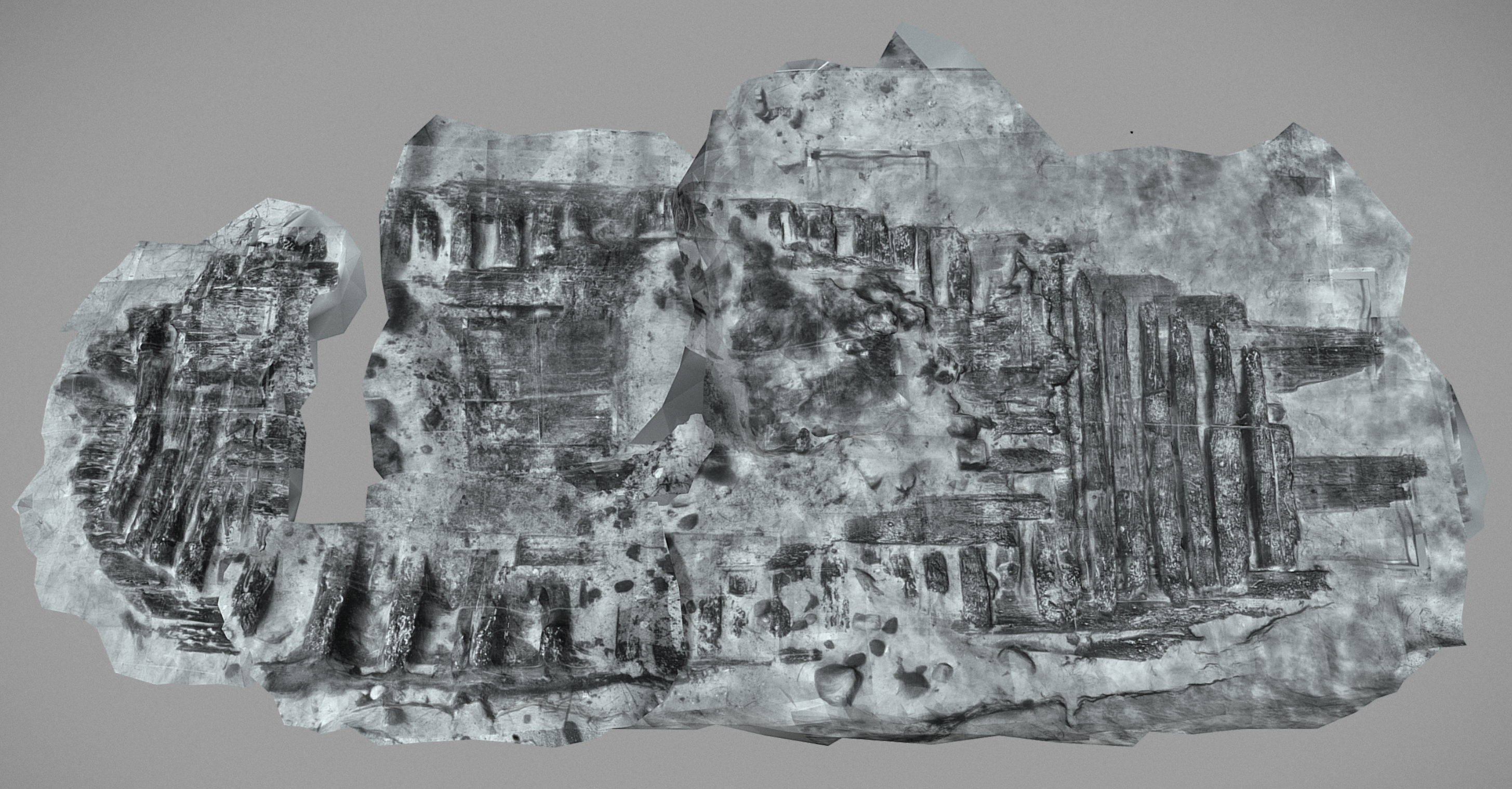 Belinda shipwreck model. Credit - Curtin University HIVE