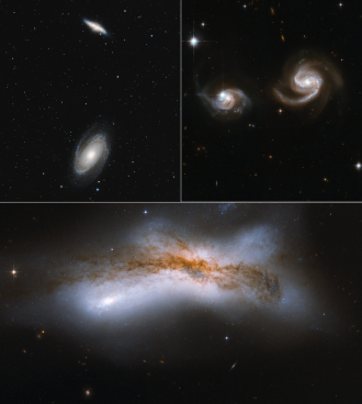 Three future scenarios for Milky Way & Andromeda encounter