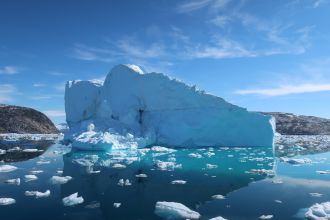Icebergs in Sermilik Fjord, SE Greenland