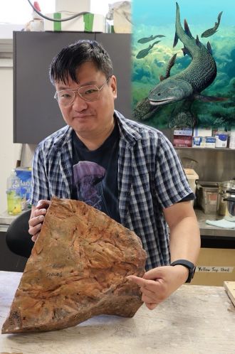 Dr Brian Choo, palaeonotologist