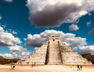 El Castillo, also known as the Temple of Kukulcan