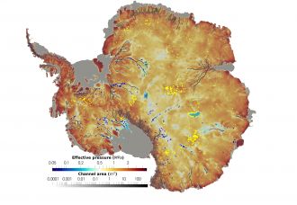 Hidden Antarctic water