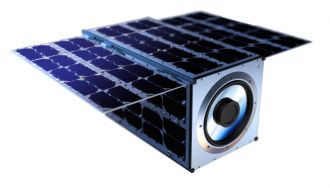 An Endurosat mini satellite