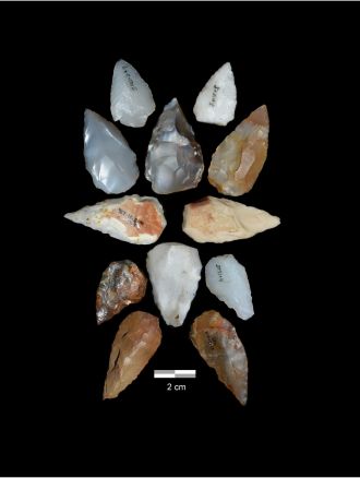 Projectile points from a Middle Stone Age archaeological site, Shinfa-Metema 1