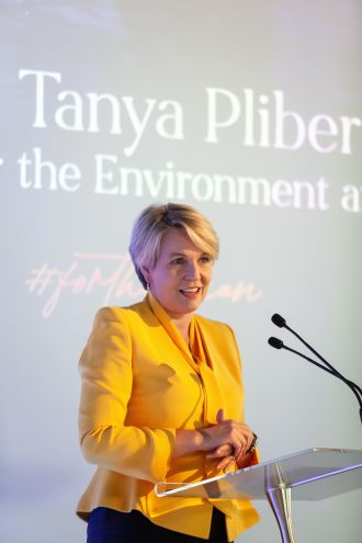 The Hon Tanya Plibersek MP at the Ocean Business Leaders summit