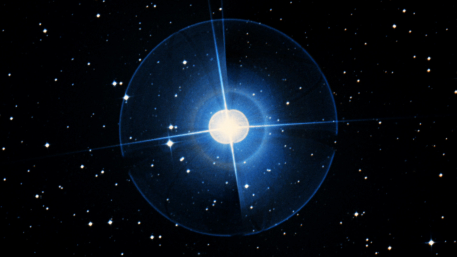 A pulsating delta Scuti star studied as part of this research, known as beta Pictoris, about 60 light years from Earth. Source: ESO