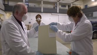 Methamphetamine levels tested on gyprock walls