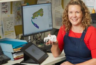 Dr Alice Clement, lungfish researcher 