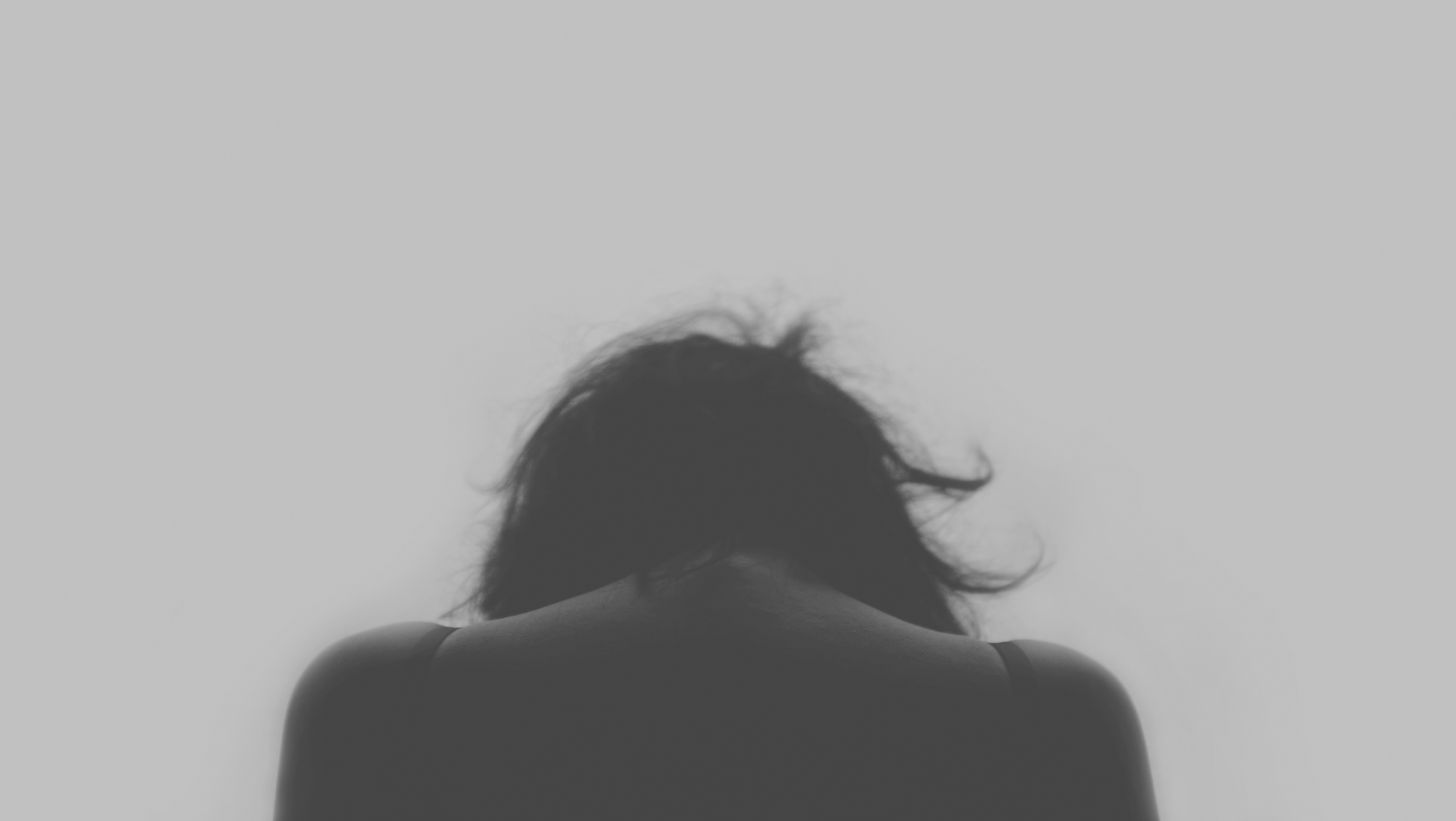CC-0. https://www.stockvault.net/photo/185745/sad-woman-black-and-white