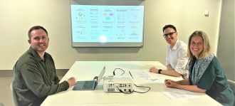 Jackson Thorp, Dr Zachary Gerring and Professor Eske Derks